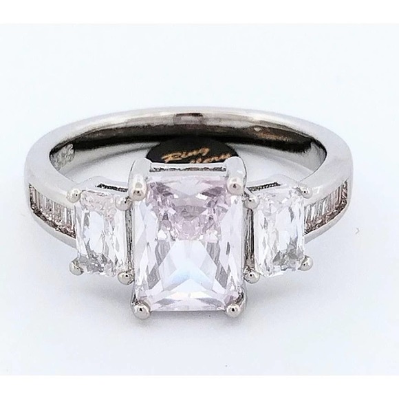 Diamond Wedding Set / Engagement Ring 925/14K size 6,7,8,9,10 - Picture 11 of 11